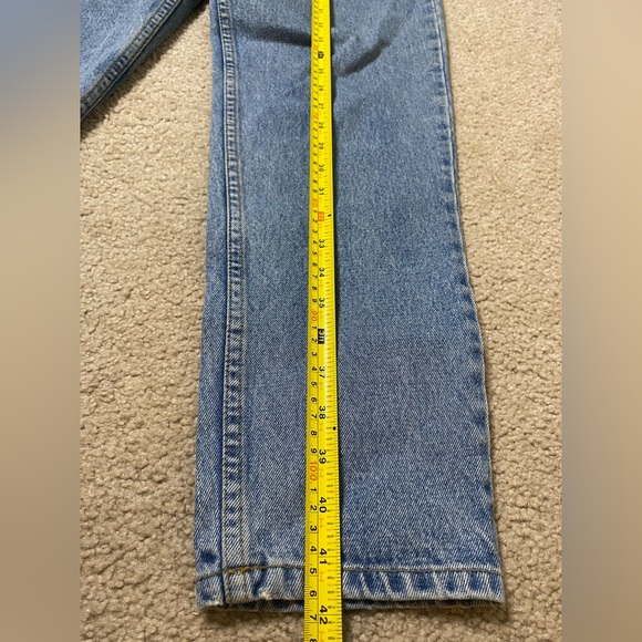 District Gasoline Vintage high waisted blue denim jeans (size 6) - Picture 9 of 11
